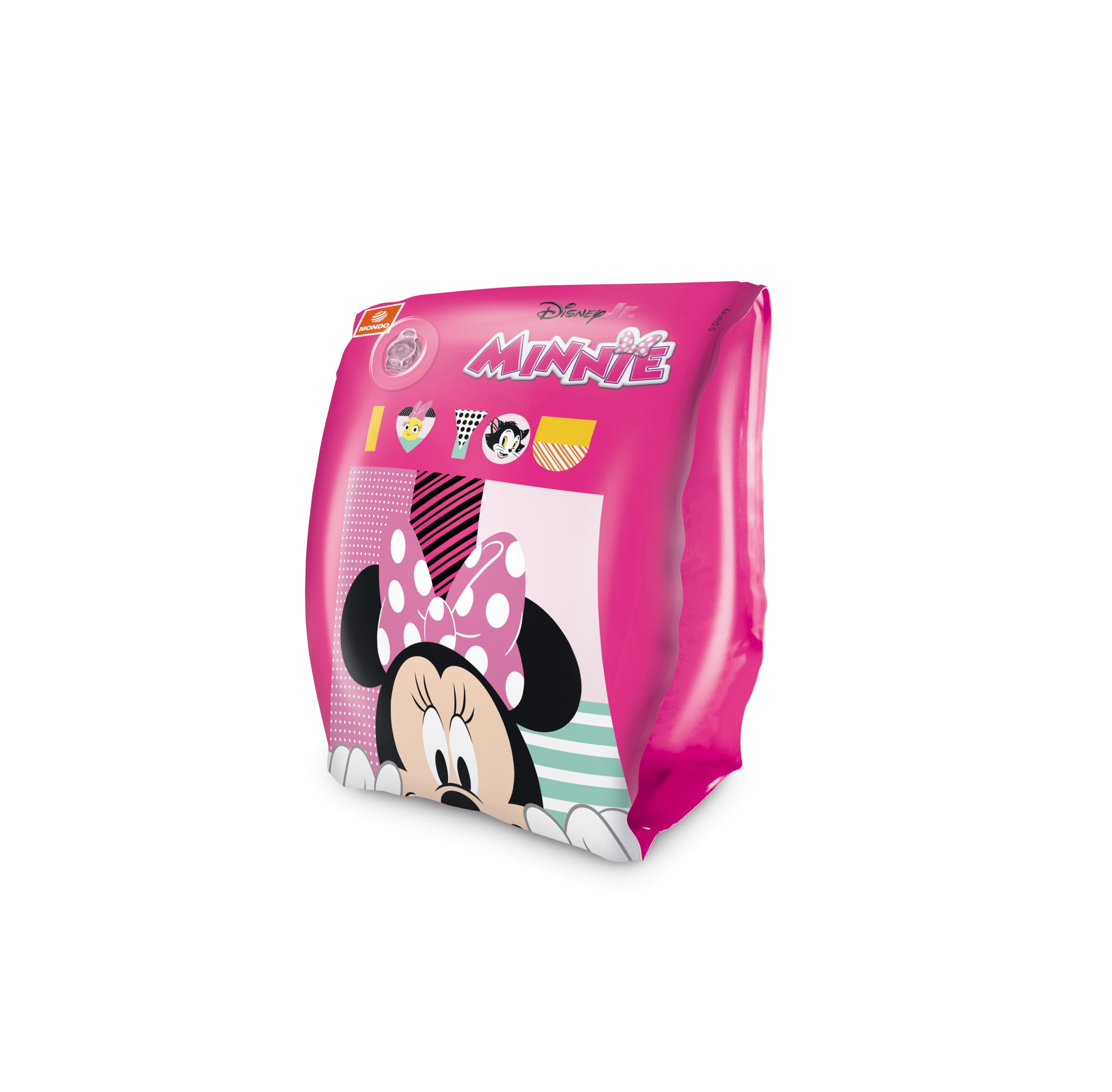Mondo Minnie Mouse Inflatable Arm Bands for Kids | Pink | Set of 2 1