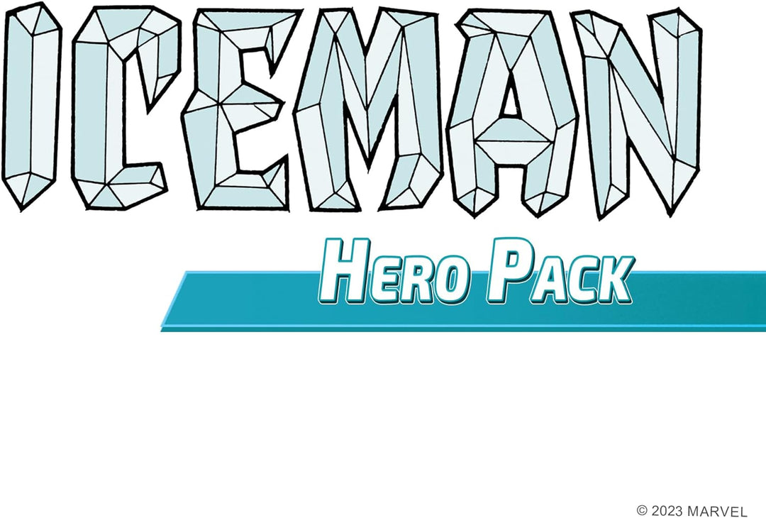 Fantasy Flight Games Marvel Champions The Card Game Iceman Hero Pack Expansion (FFGMC46EN)