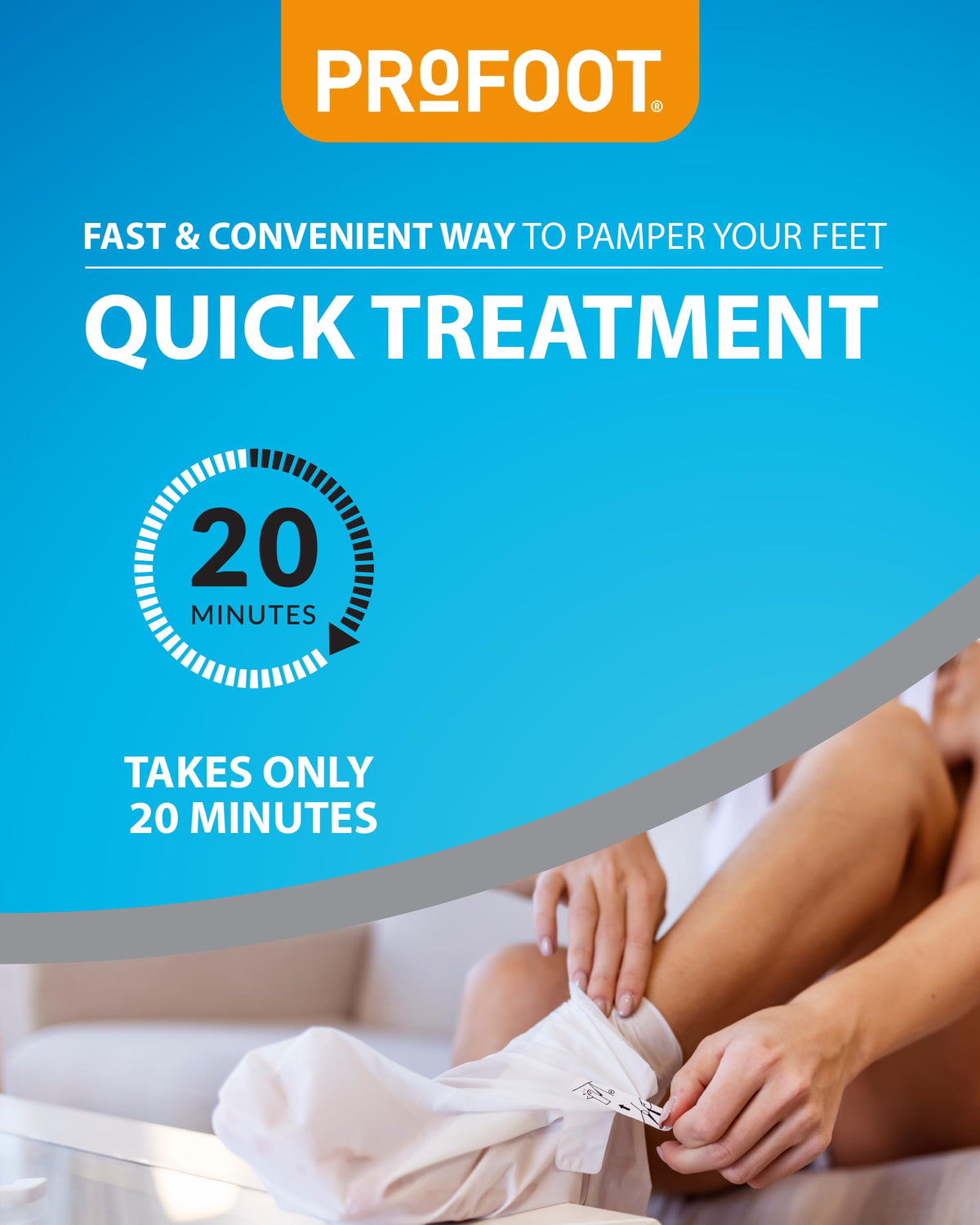 PROFOOT Moisturising Foot Socks - Intensive Repair, Hydrating, Softening | 2 Pack 7