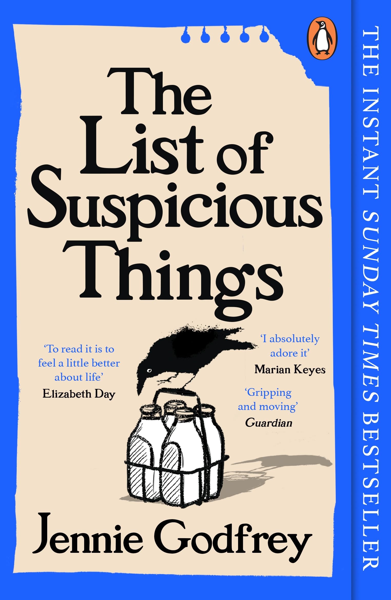Penguin The List of Suspicious Things by Jennie Godfrey | Crime & Mystery Paperback
