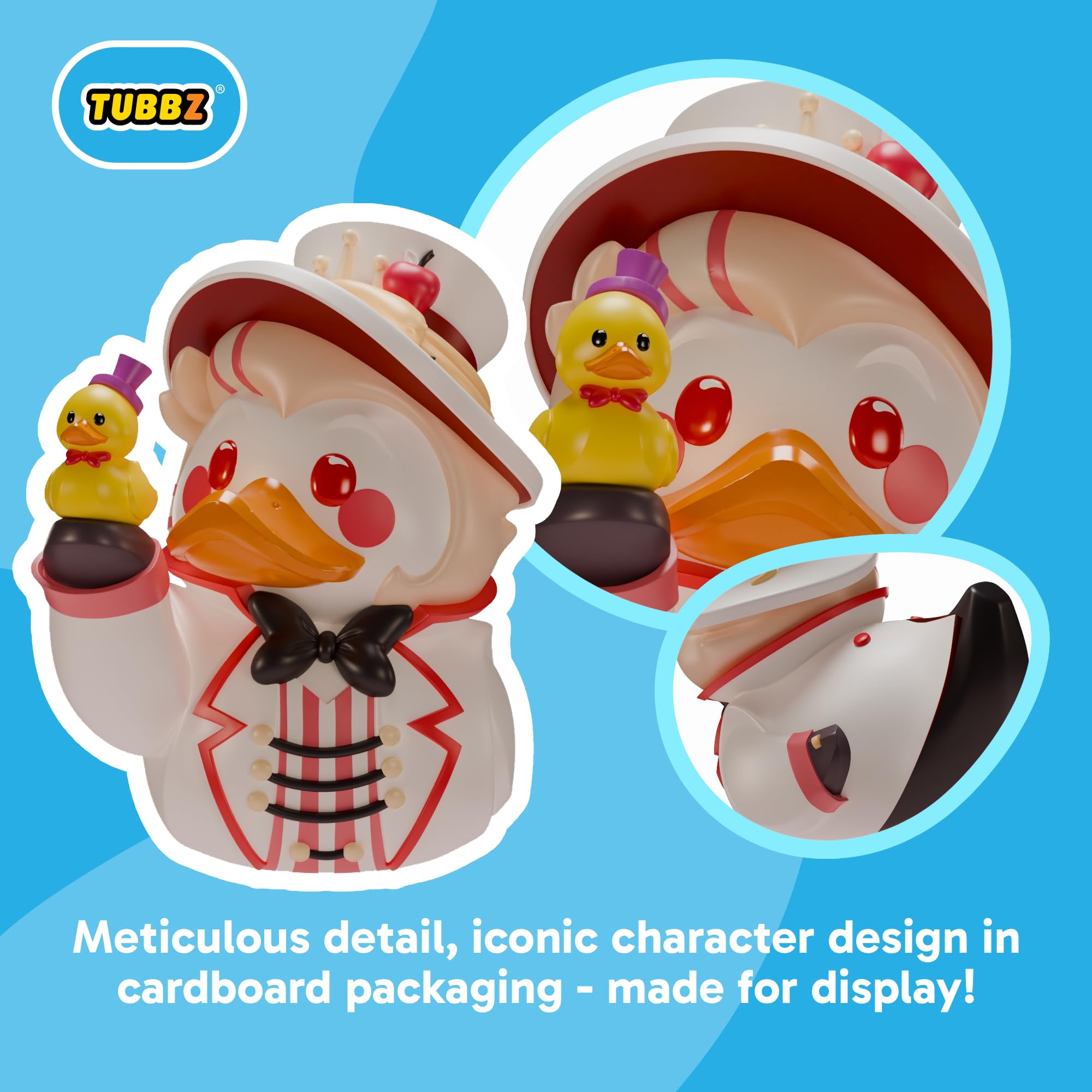 TUBBZ Lucifer Morningstar Cosplaying Rubber Duck Collectible Figure | Boxed Edition 2