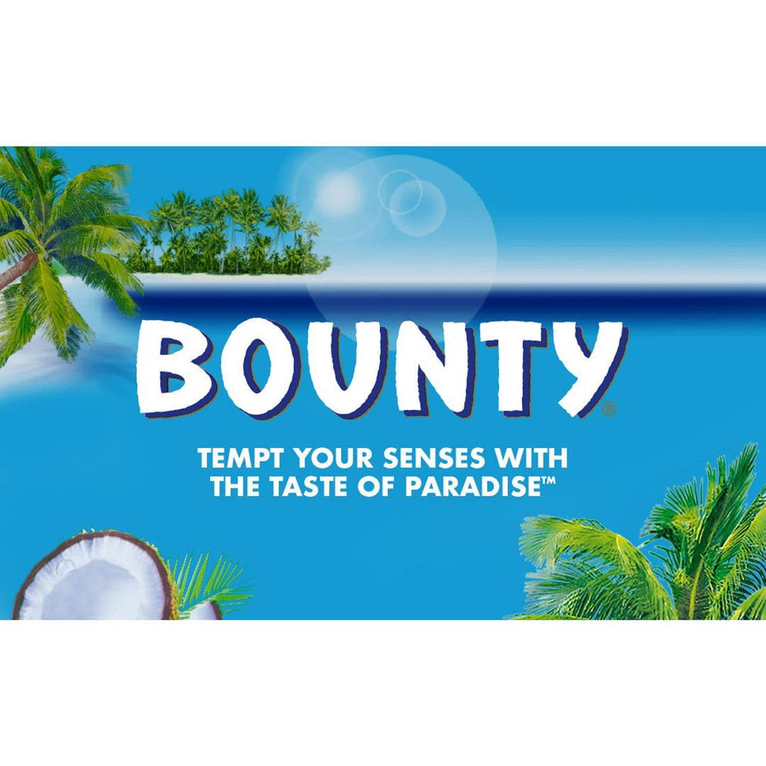 Bounty Coconut & Milk Chocolate Box, Bulk 24-Pack, 57g Bars