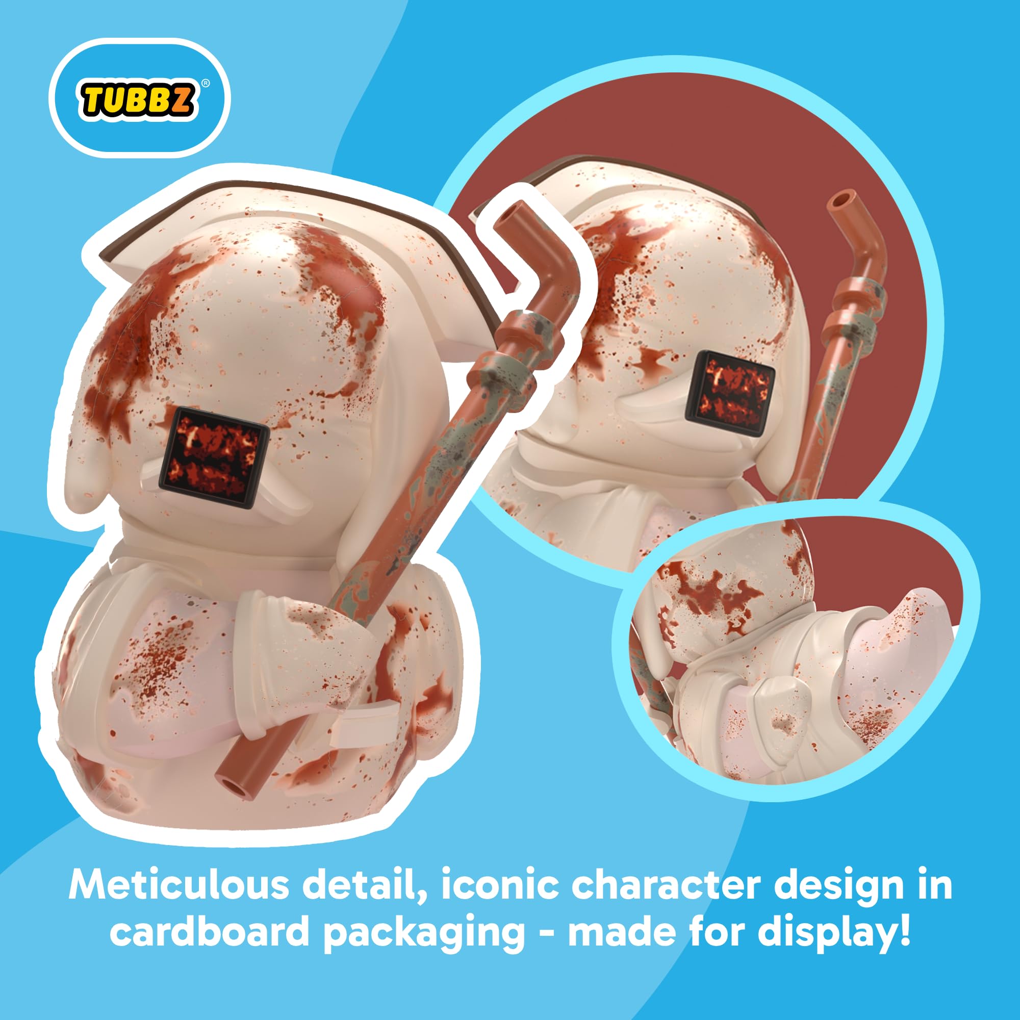TUBBZ Silent Hill Bubble Head Nurse Cosplaying Rubber Duck Collectible Figure | Approx 9cm 2