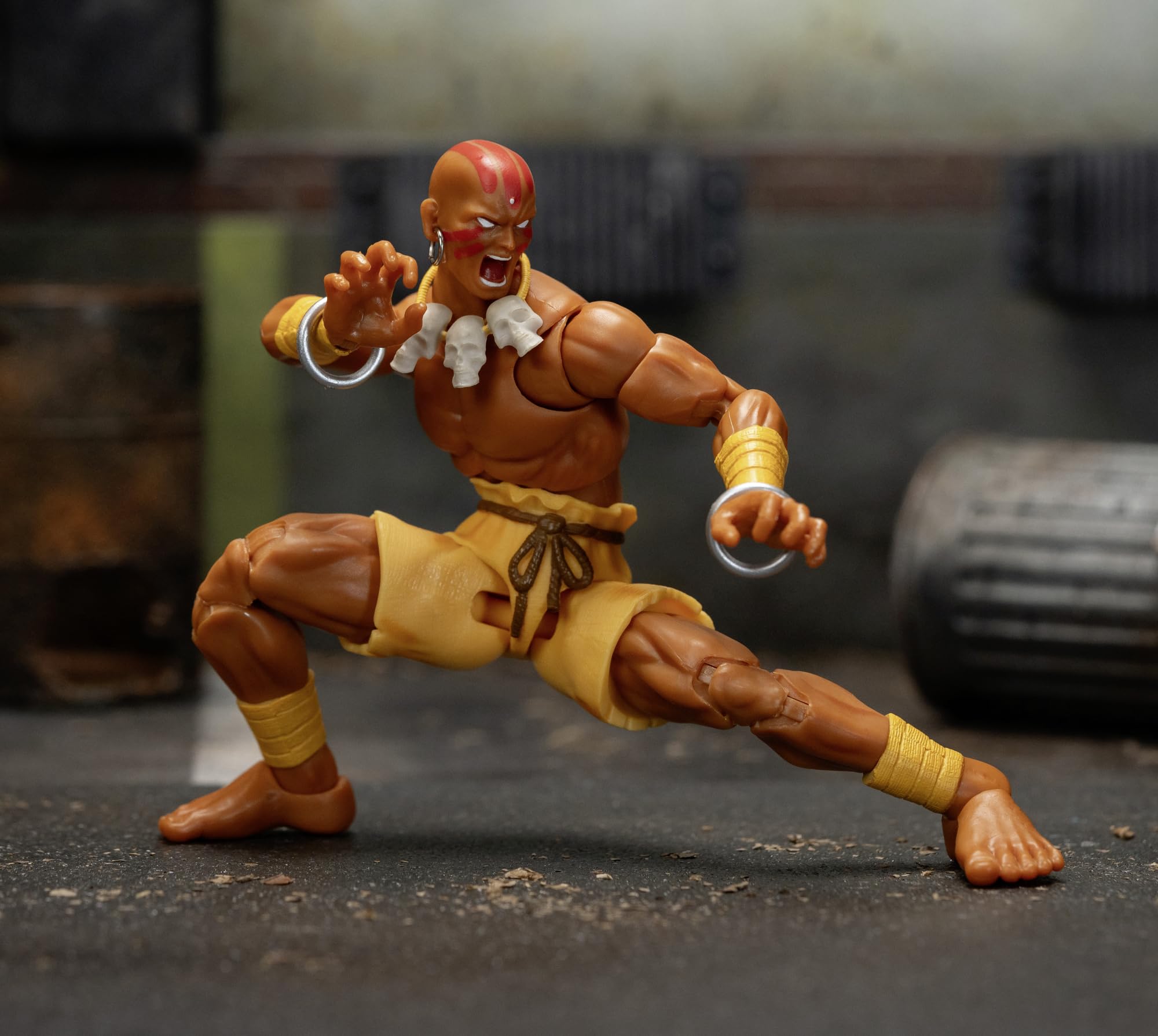 Jada Street Fighter Dhalsim Deluxe Collector Action Figure | 6-Inch (15 cm) | 1:12 Scale | 20+ Points of Articulation 3