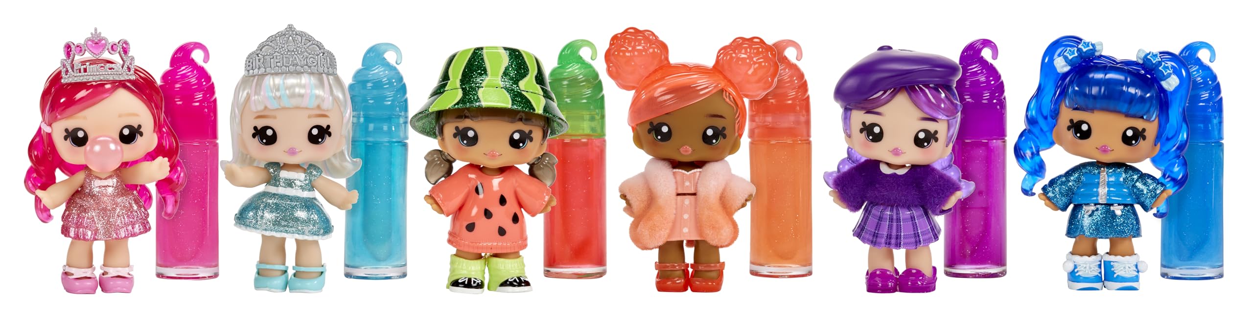 Yummiland Piper Peach Doll - Scented Character with DIY Lipgloss Kit - Ages 4+ 3