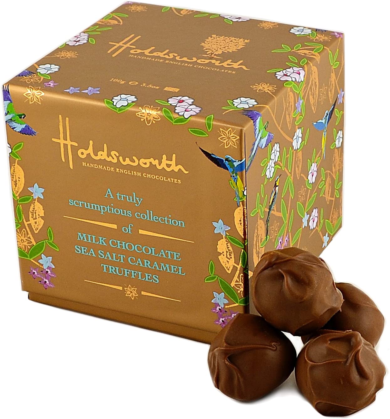 Holdsworth Chocolates Classics - Sea Salt Caramel Truly Scrumptious Handmade Truffles 3