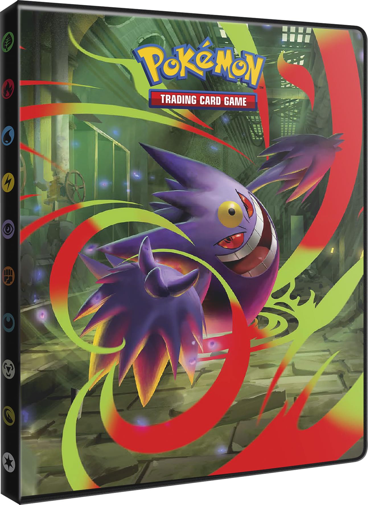 Ultra Pro Pokémon Mega Evolution: Fantasmagoric Flames Portfolio | Holds 80 Cards | Black 1