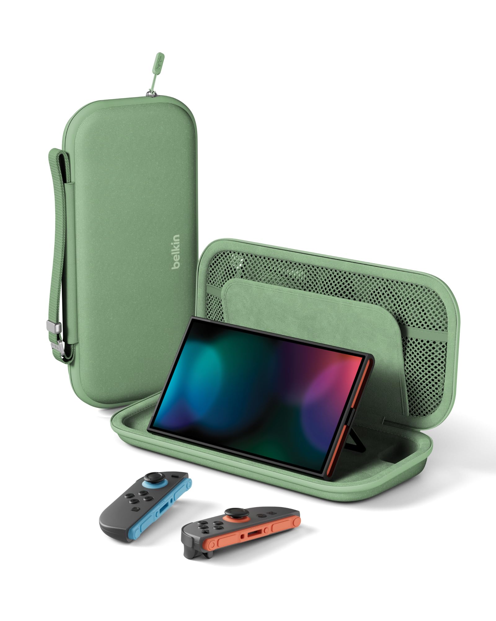 Belkin Gaming Nintendo Switch 2 Case with AirTag Holder, Hard Shell Travel