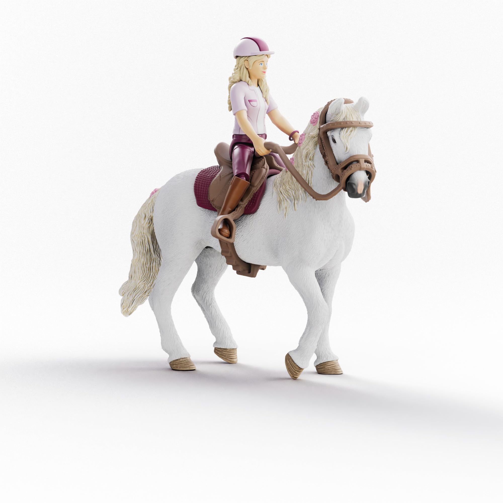 Schleich Horse Club - Sofia & Blossom Movable Figure with Horse Accessories 42713 3