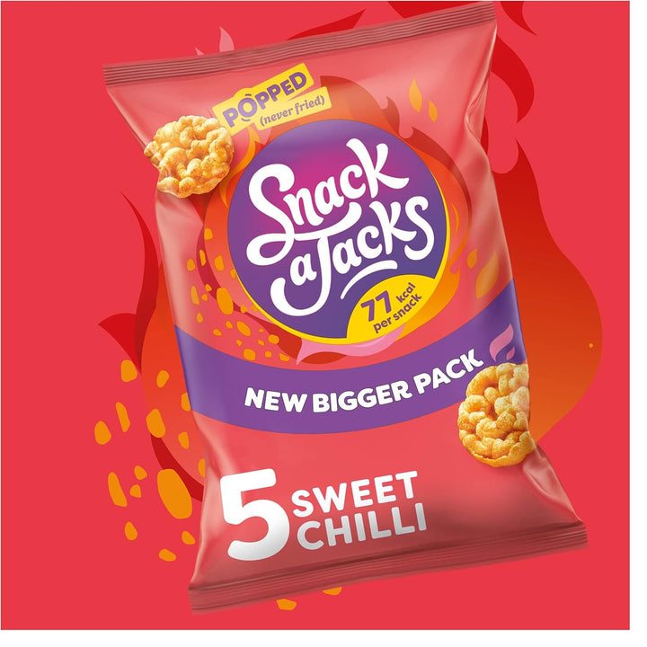 Snack a Jacks Crispy Sweet Chilli 5 X 19g