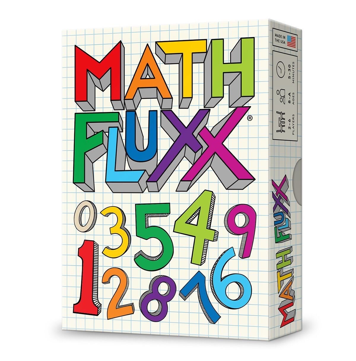 Looney Labs Math Fluxx Card Game | 2-6 Players | Ages 8+ 1