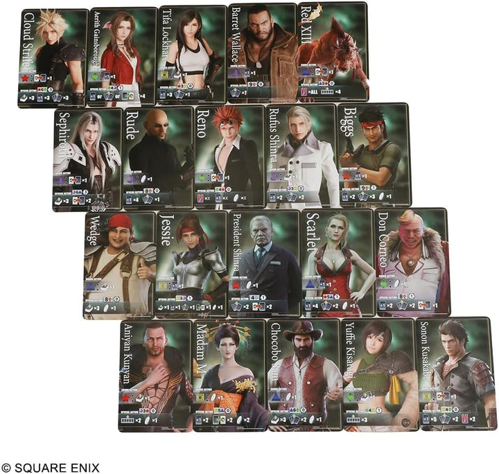 Square Enix Final Fantasy VII Remake Materia Hunter Board Game (SQUXFF07ZZ936)