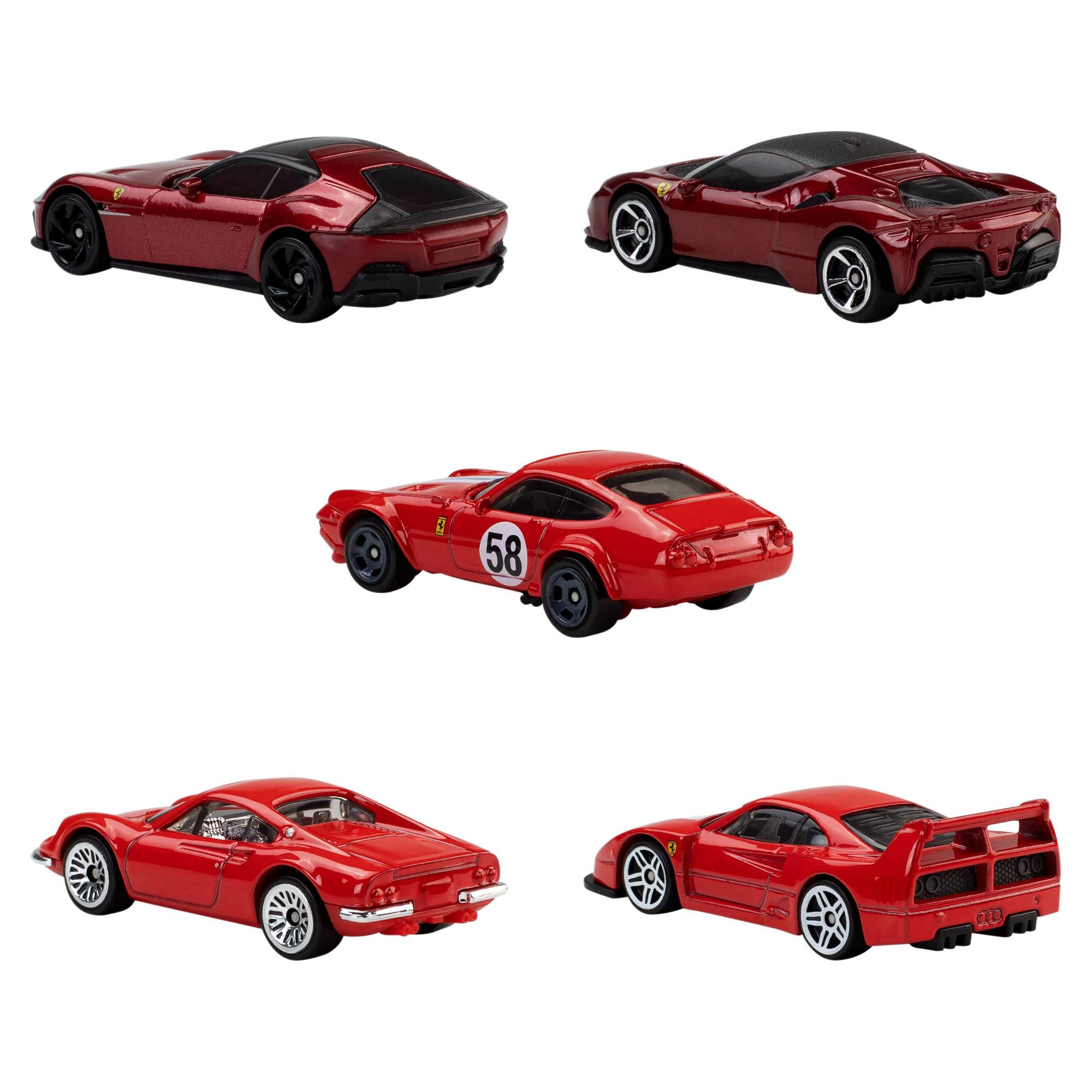Hot Wheels Die-Cast 5-Pack Cars | 1:64 Scale | Multicolor | Model JLN12 2