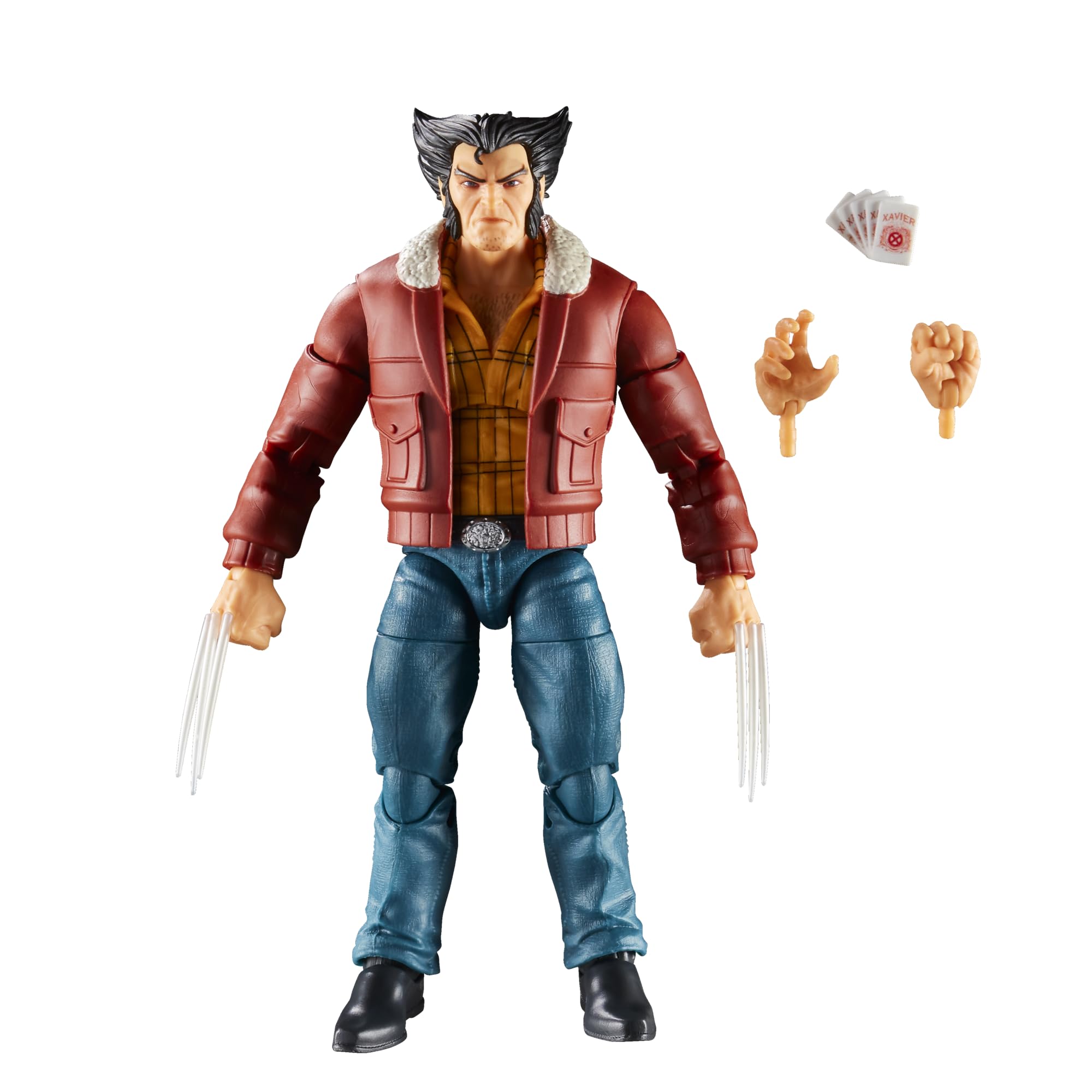 Marvel Legends Series Logan Action Figure - 6-Inch X-Men '97 Collectible with Articulation & Accessories