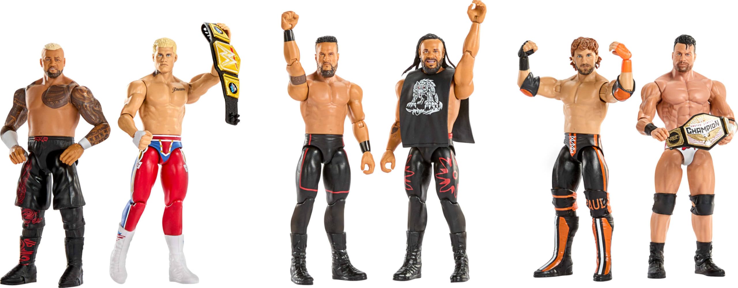 Mattel WWE Main Event Showdown Action Figures 2-Pack with Accessory, Series 2