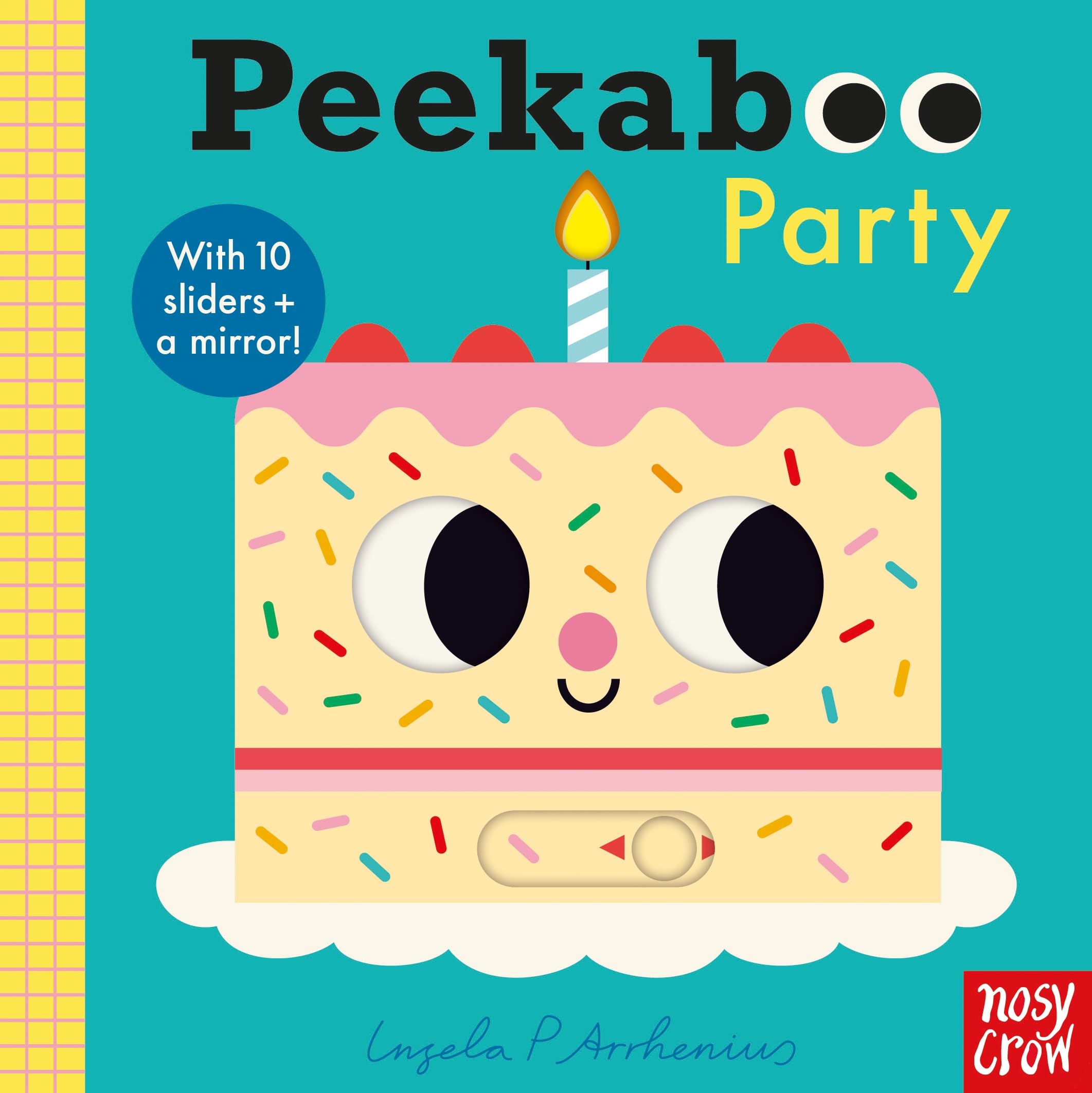 Nosy Crow Peekaboo Party Slider Board Book - Baby - 6 Years 1