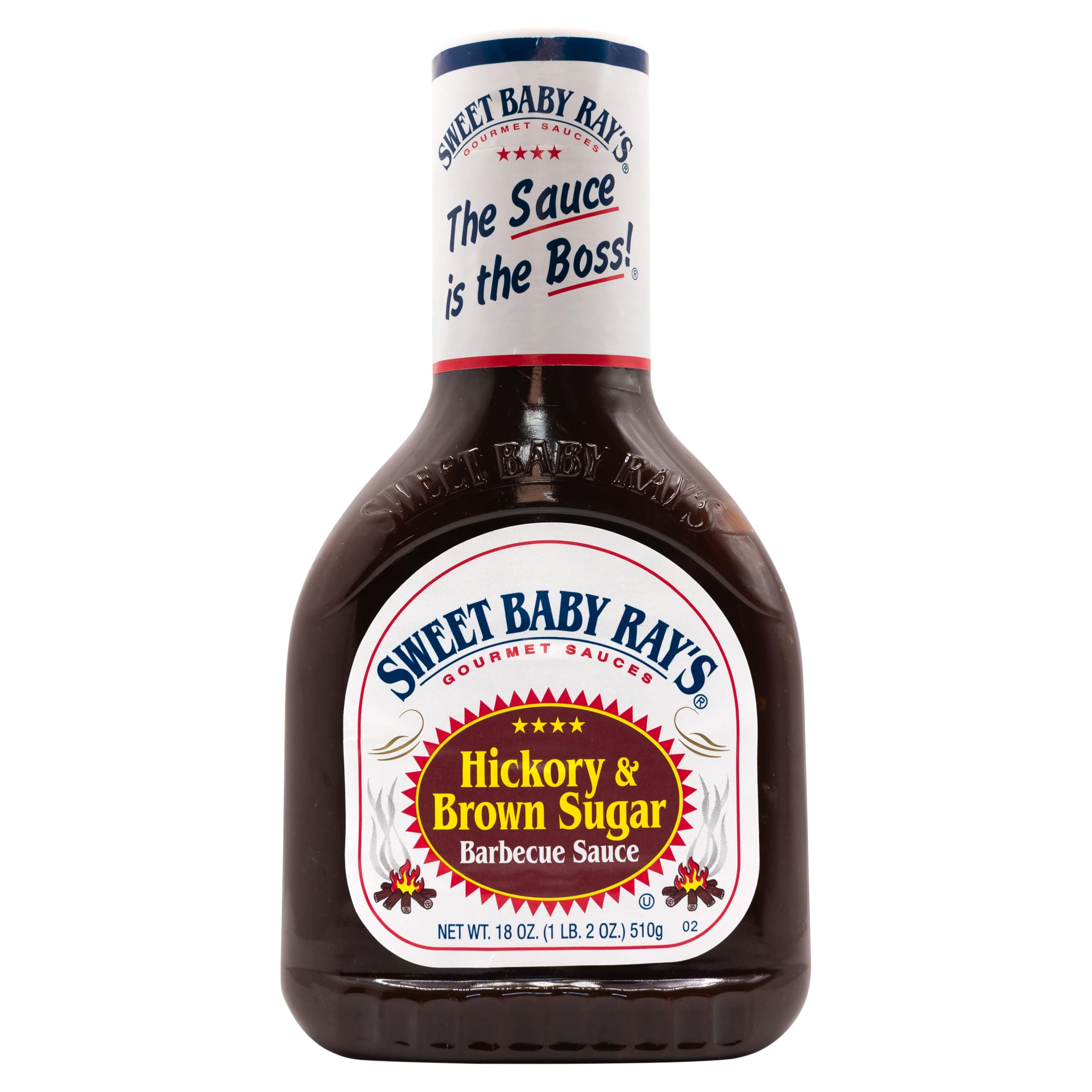 Sweet Baby Ray's Hickory & Brown Sugar Barbecue Sauce - Gluten Free | 18 fl oz | Authentic American BBQ Flavor 1