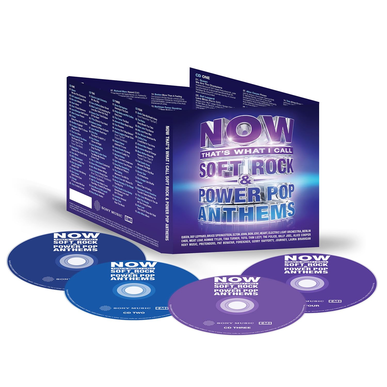 Now Twic - NOW That’s What I Call Soft Rock & Power Pop Anthems [4CD Box Set] 1