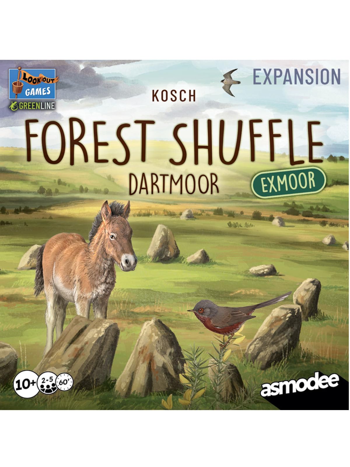 Asmodee Forest Shuffle Dartmoor: Exmoor Expansion Board Game | Ages 10+ 1