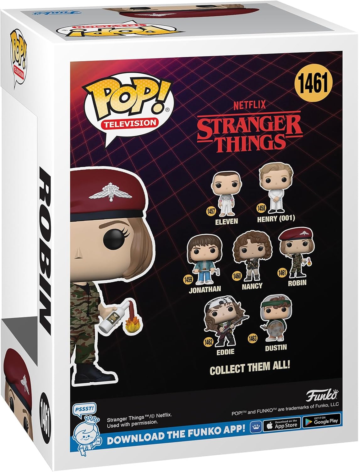 Funko Pop! TV Stranger Things - Robin with Cocktail Vinyl Figure (72140) 6