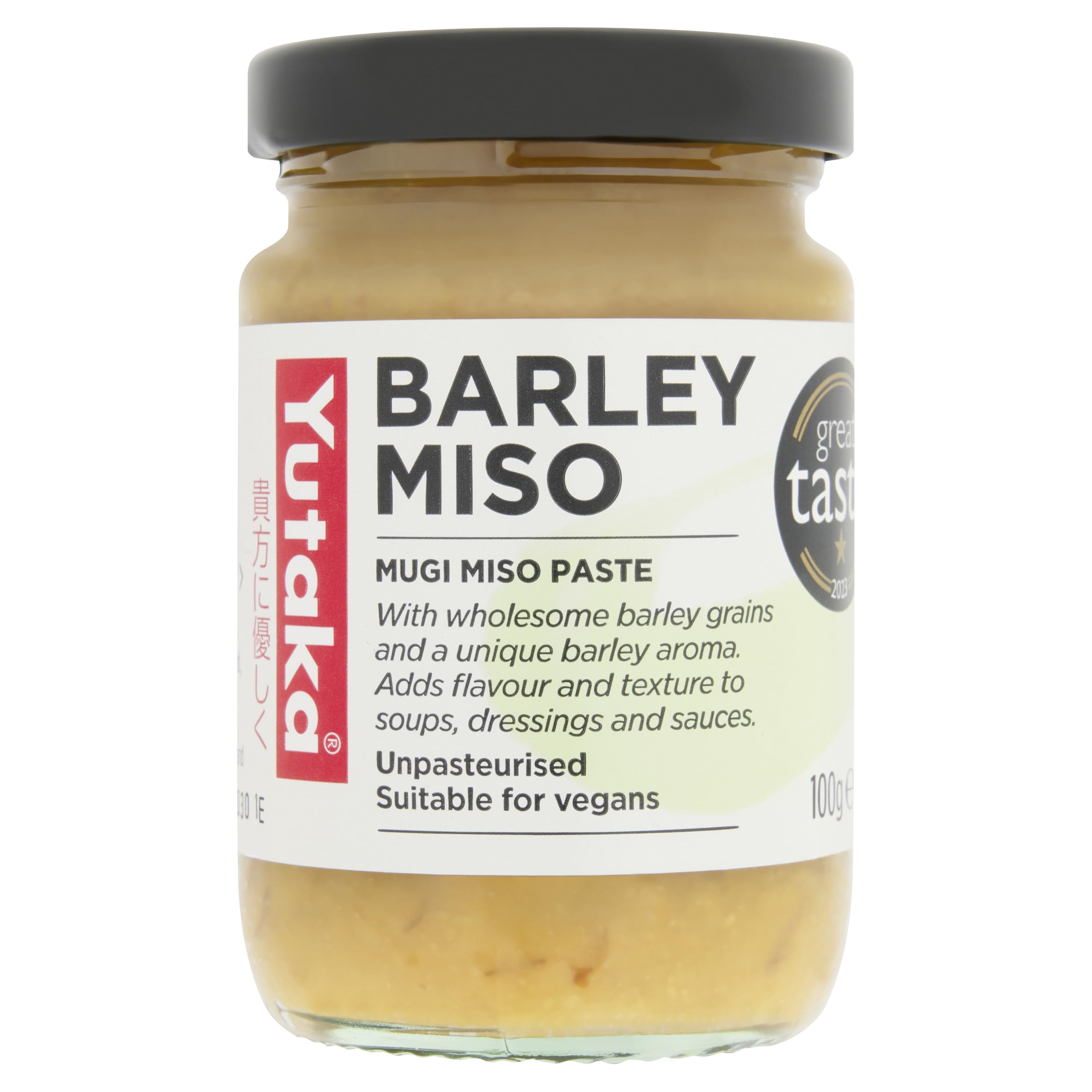 Yutaka Barley Miso Paste 100g - Authentic Japanese Mugi Miso for Soups, Marinades & Sauces 1