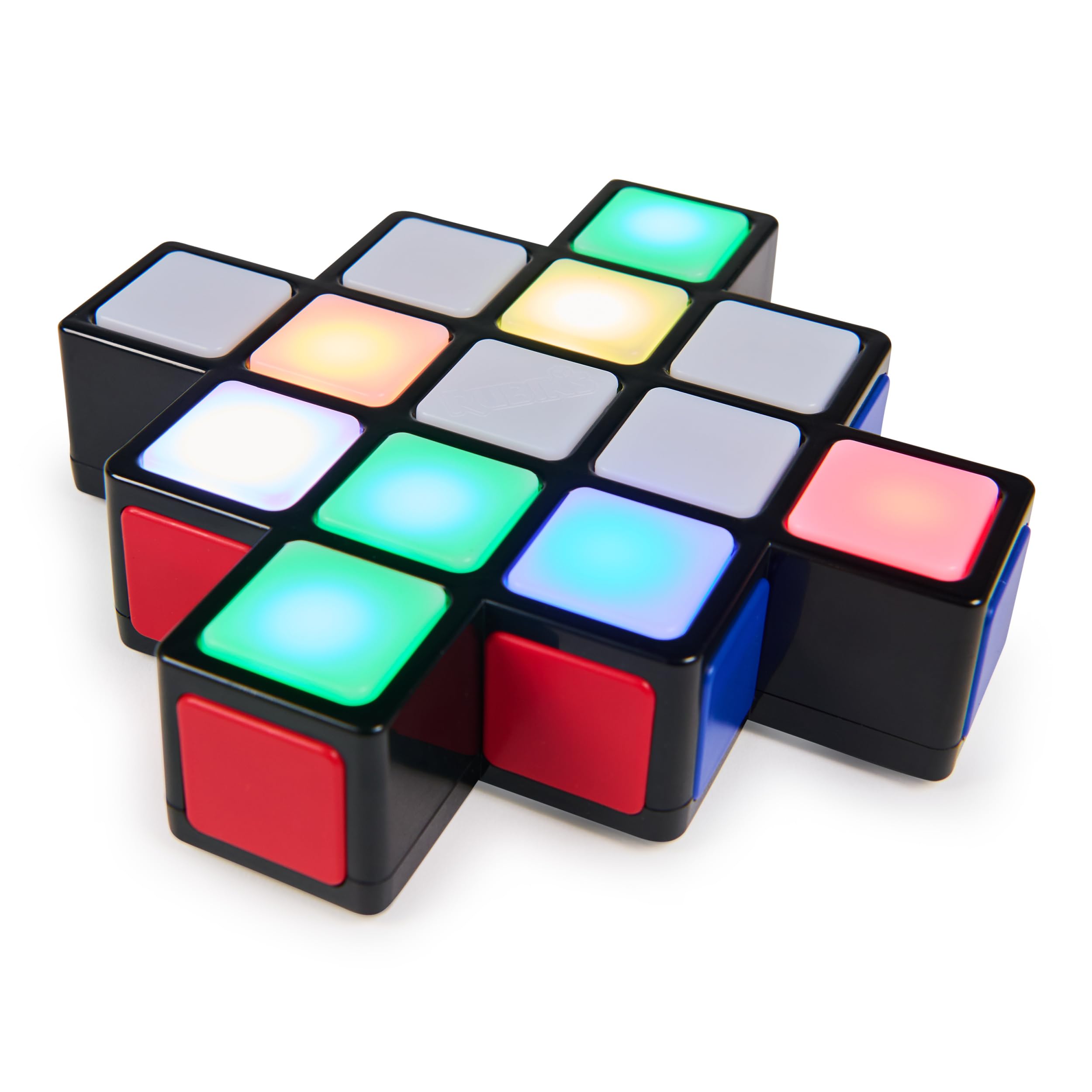 Rubik's Rush Electronic Light-Up Sequential Puzzle Game - 1-4 Players, Ages 7+ 1