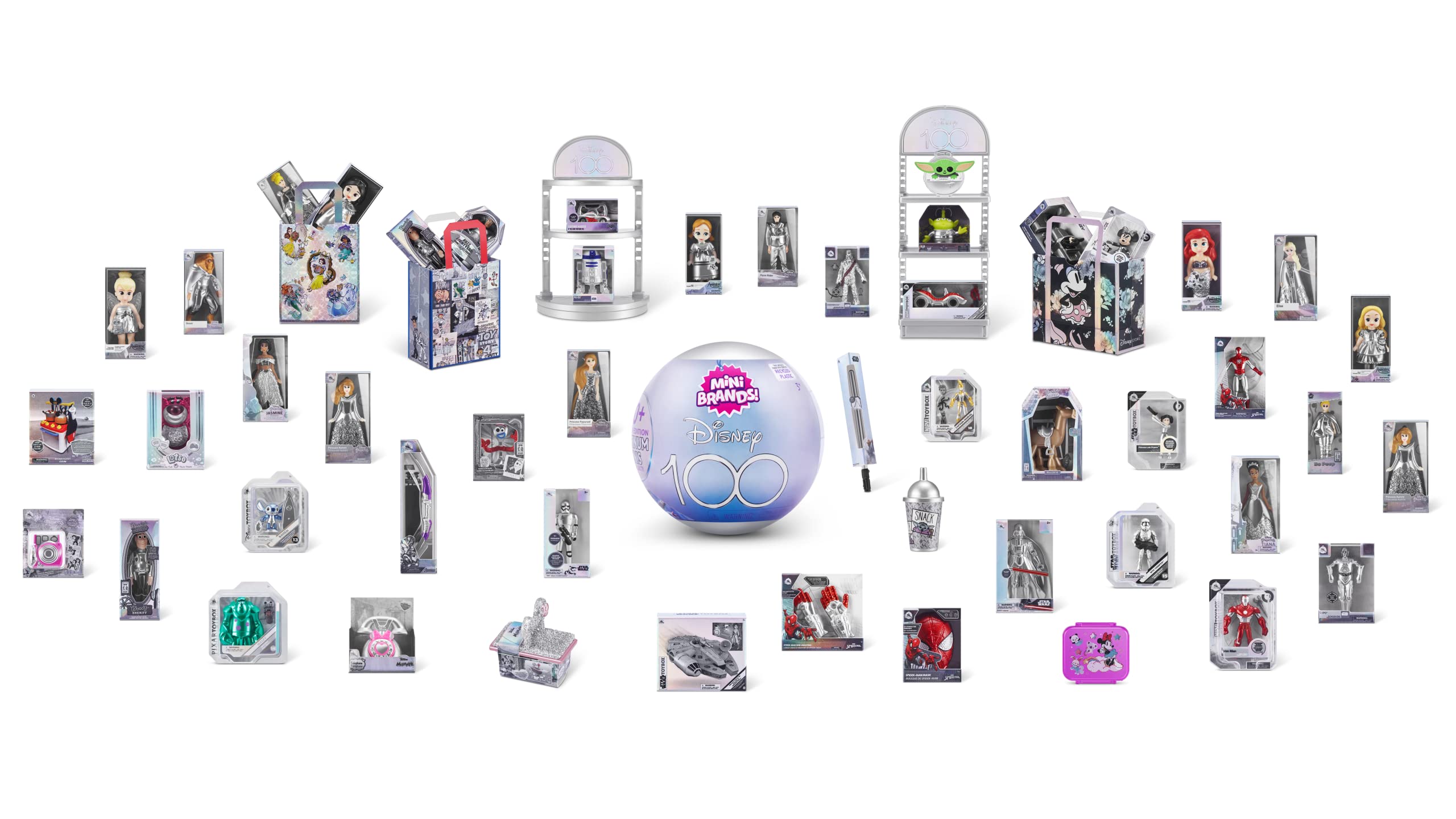 5 Surprise Years of Wonder Mini Brands Platinum Limited Edition Collector (Model 77448) 6