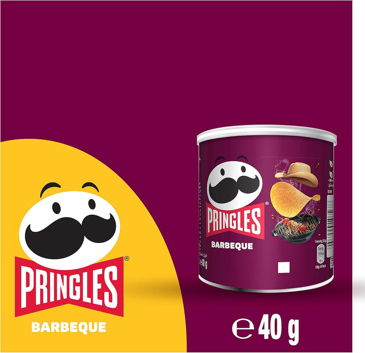 Pringles Texas BBQ Sauce Potato Chips 40 g (Pack of 12)