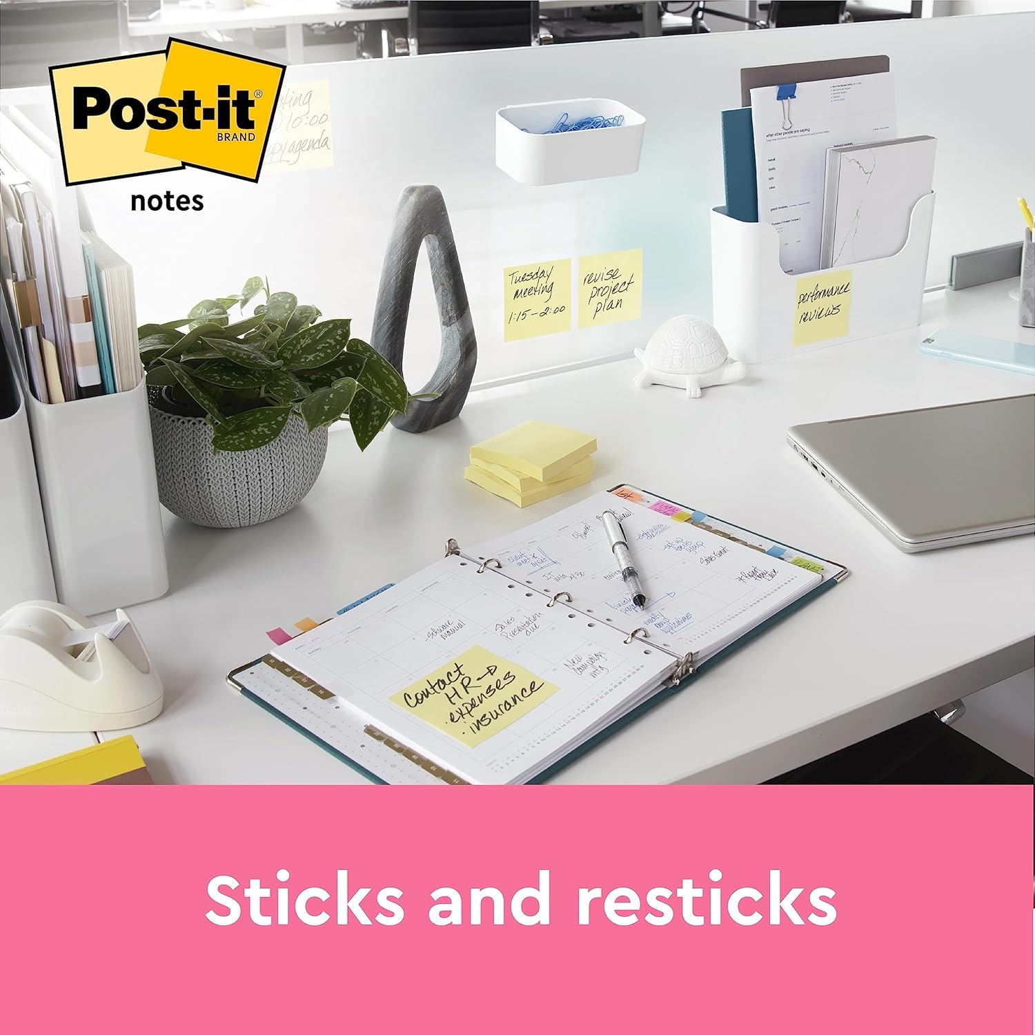 Post-it Value Pack Notes - 76 x 76 mm Canary Yellow | 20 Pads, 100 Sheets Each