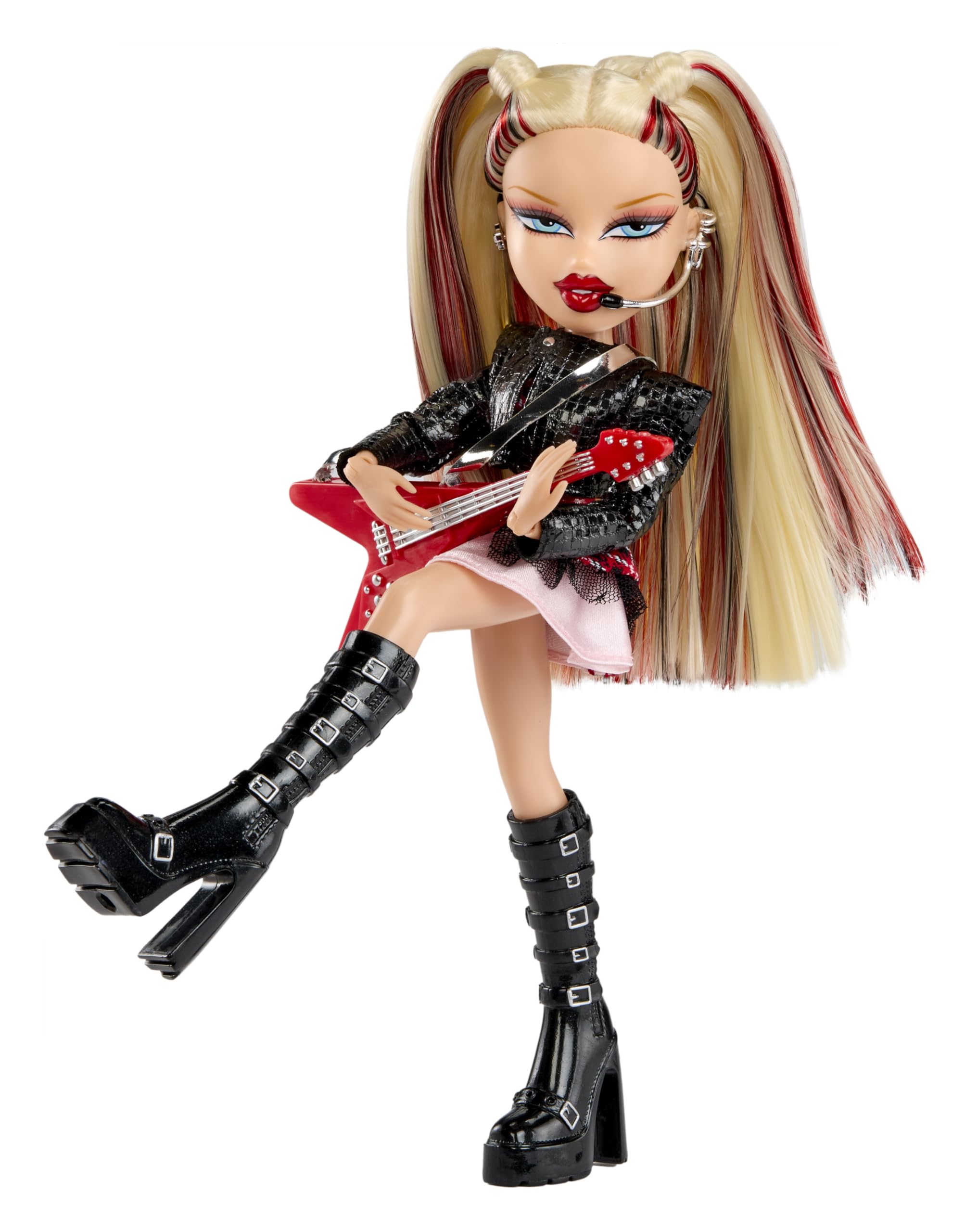 Bratz Pop Starz Cloe Fashion Doll - 11.5 inches | Collectable Charm | Electric Guitar