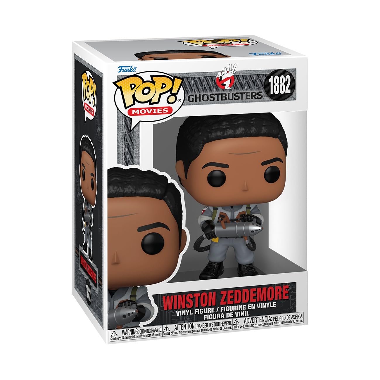 Funko Pop! Movies: Ghostbusters II - Winston Zeddemore Vinyl Figure 1