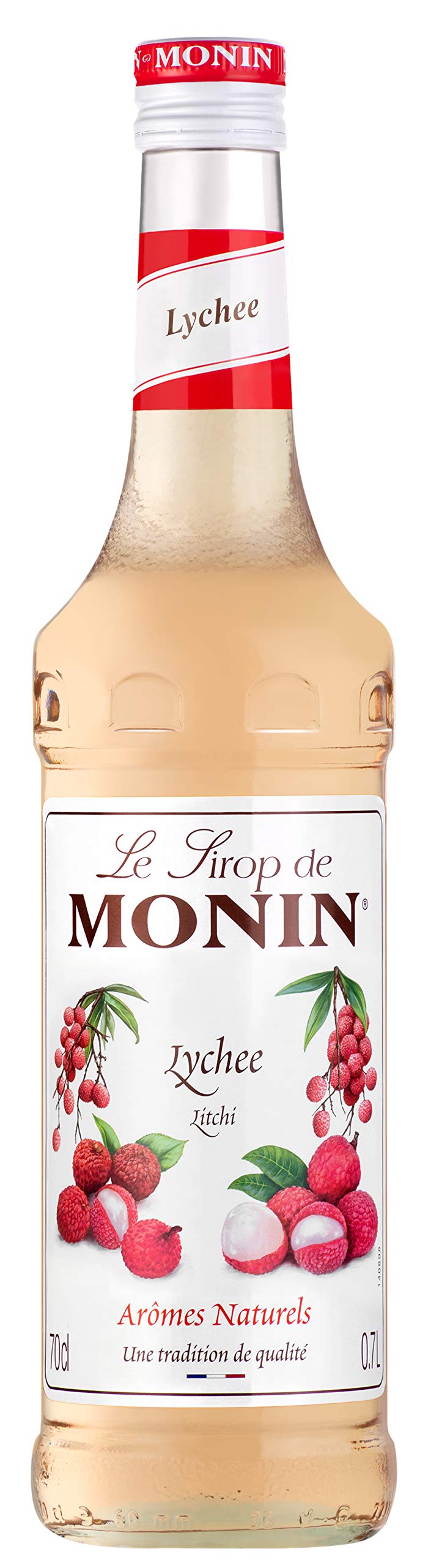 Monin Premium Lychee Syrup - 700ml | Vegan, Natural Flavouring | Cocktails & Mocktails 1