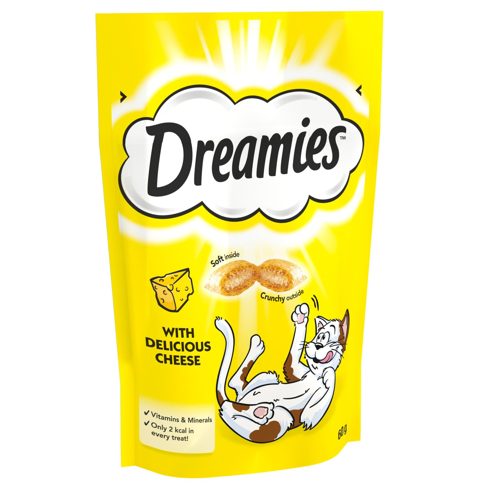 Dreamies - Cheese Cat Treats (8 x 60g Pouches) 1