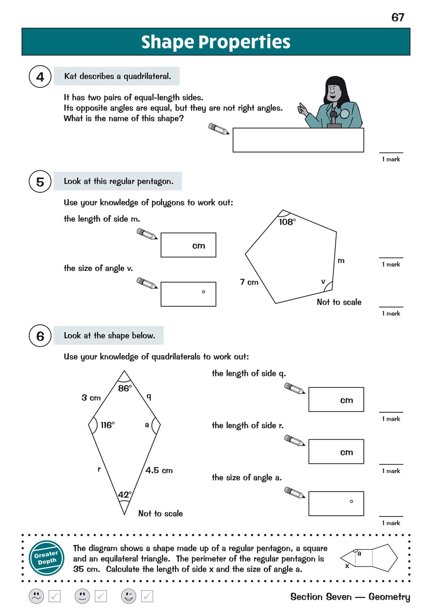 CGP KS2 Maths Targeted Question Book - Year 6 Catch Up Practice | Paperback | 2021 9