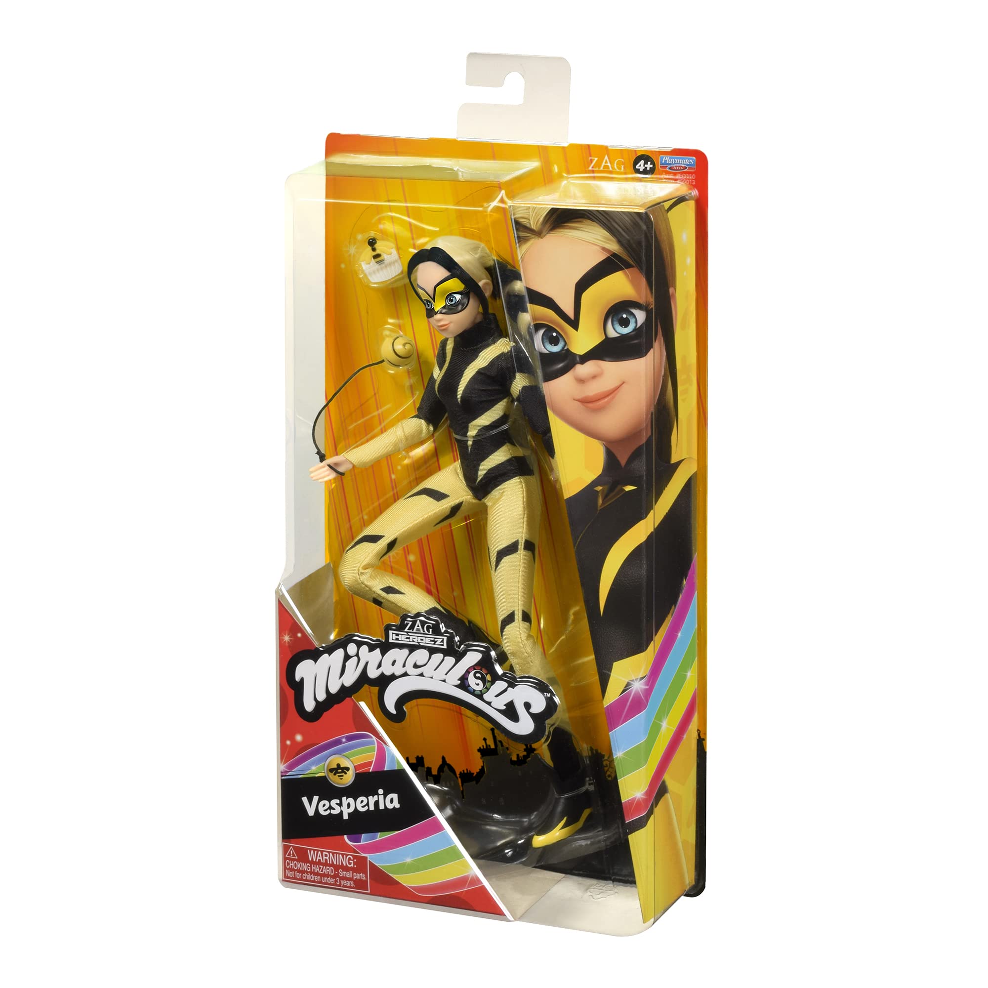 Miraculous Ladybug & Cat Noir - 26cm Vesperia Fashion Doll with Kwami & Accessories | Bandai Action Figure 18