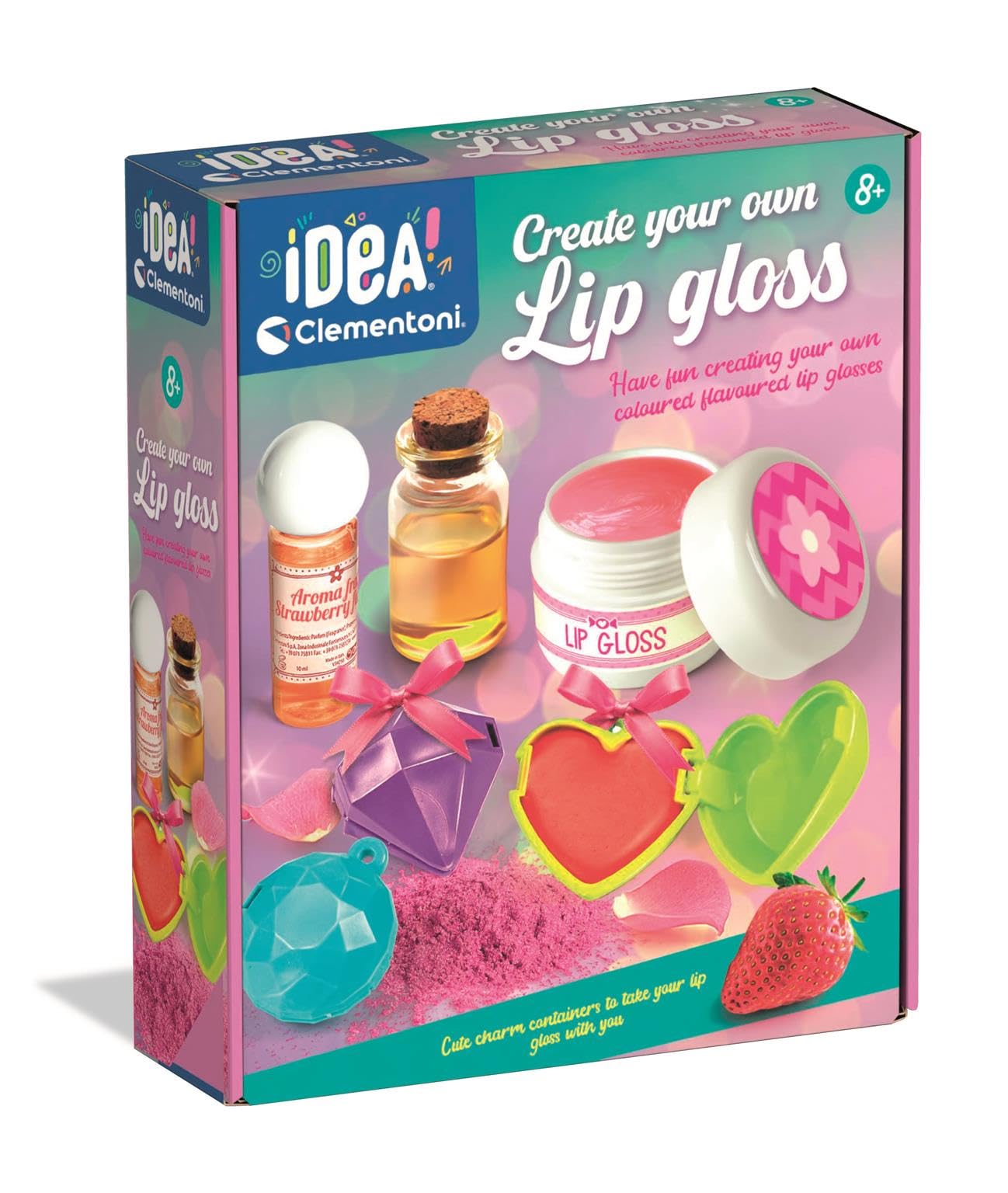 Clementoni IDEA Create Your Own Lip Balm Science Kit - Ages 8+ | Made in Italy