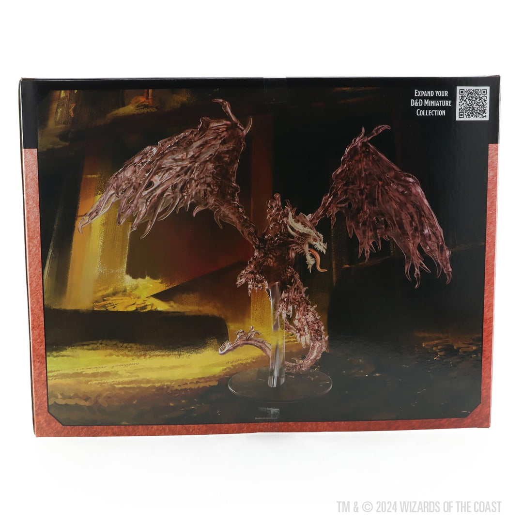 WizKids D&D Nolzur's Marvelous Miniatures Red Ghost Dragon Unpainted Miniature
