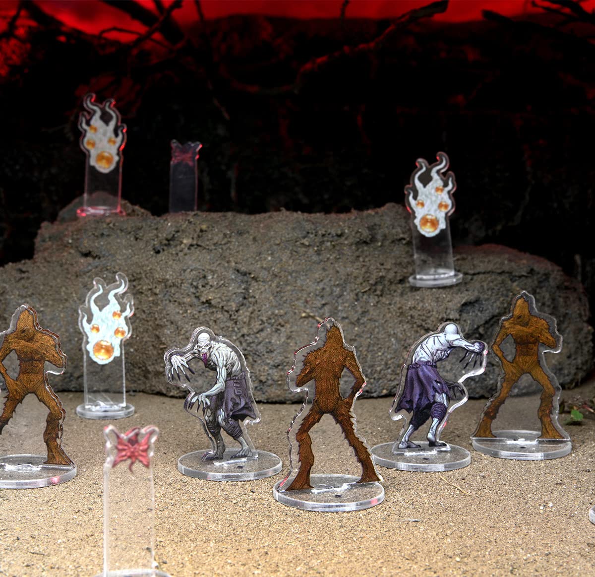 WizKids D&D Icons of the Realms Essentials 2D Miniatures - Monster Pack #1 | Cardboard | Unisex Adult 8