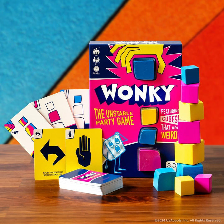 USAopoly Wonky Board Game (WK107-000-002400-06)