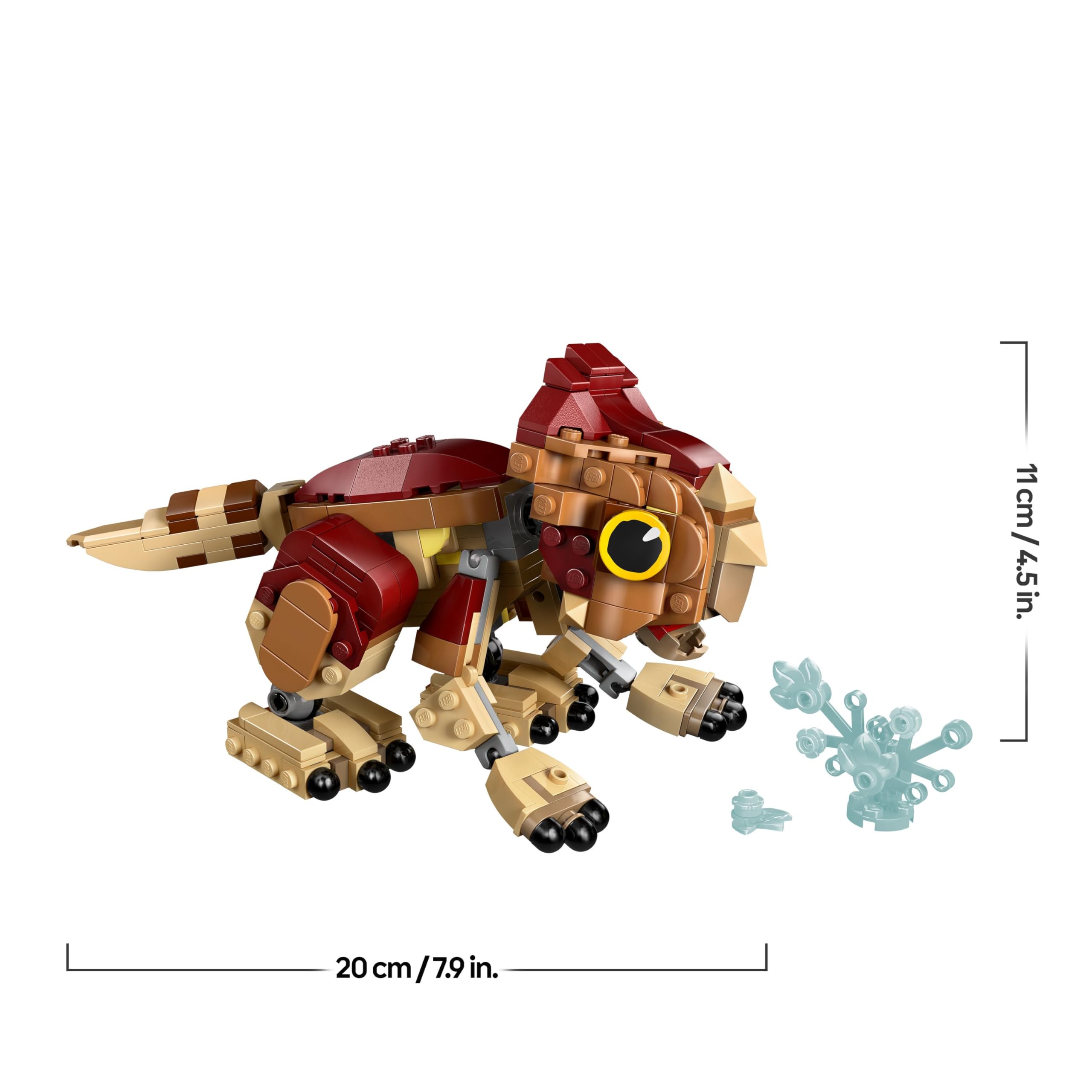 LEGO Jurassic World Baby Dinosaur Dolores: Aquilops 76970 Figure Building Set for Ages 7+ 9