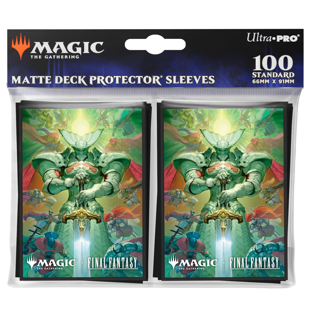 Ultra PRO Magic: The Gathering Final Fantasy x Universes Beyond - Summon Knights of The Round Card Sleeves (100ct)