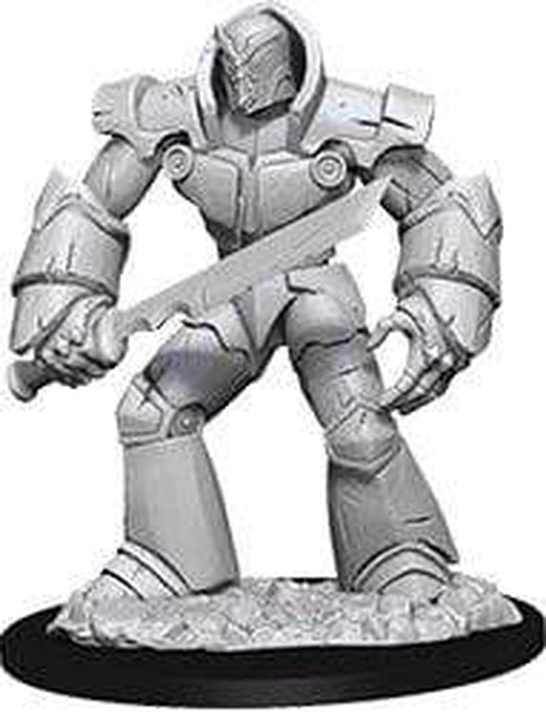 Dungeons & Dragons Nolzur's Marvelous Unpainted Miniatures (W10) Iron Golem | Unisex Adult 1
