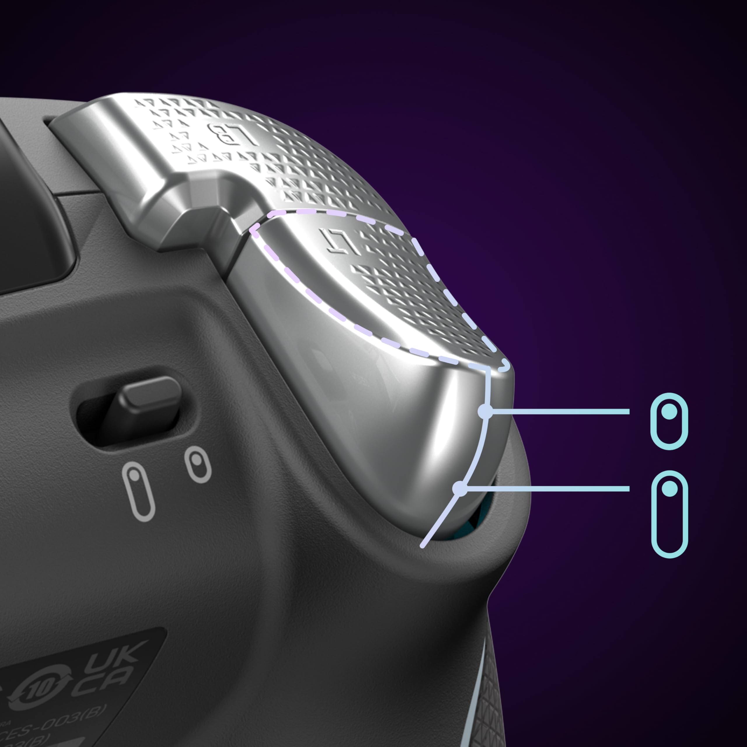 Turtle Beach Stealth Ultra Wireless Gaming Controller for Xbox & PC with Charge Dock 5