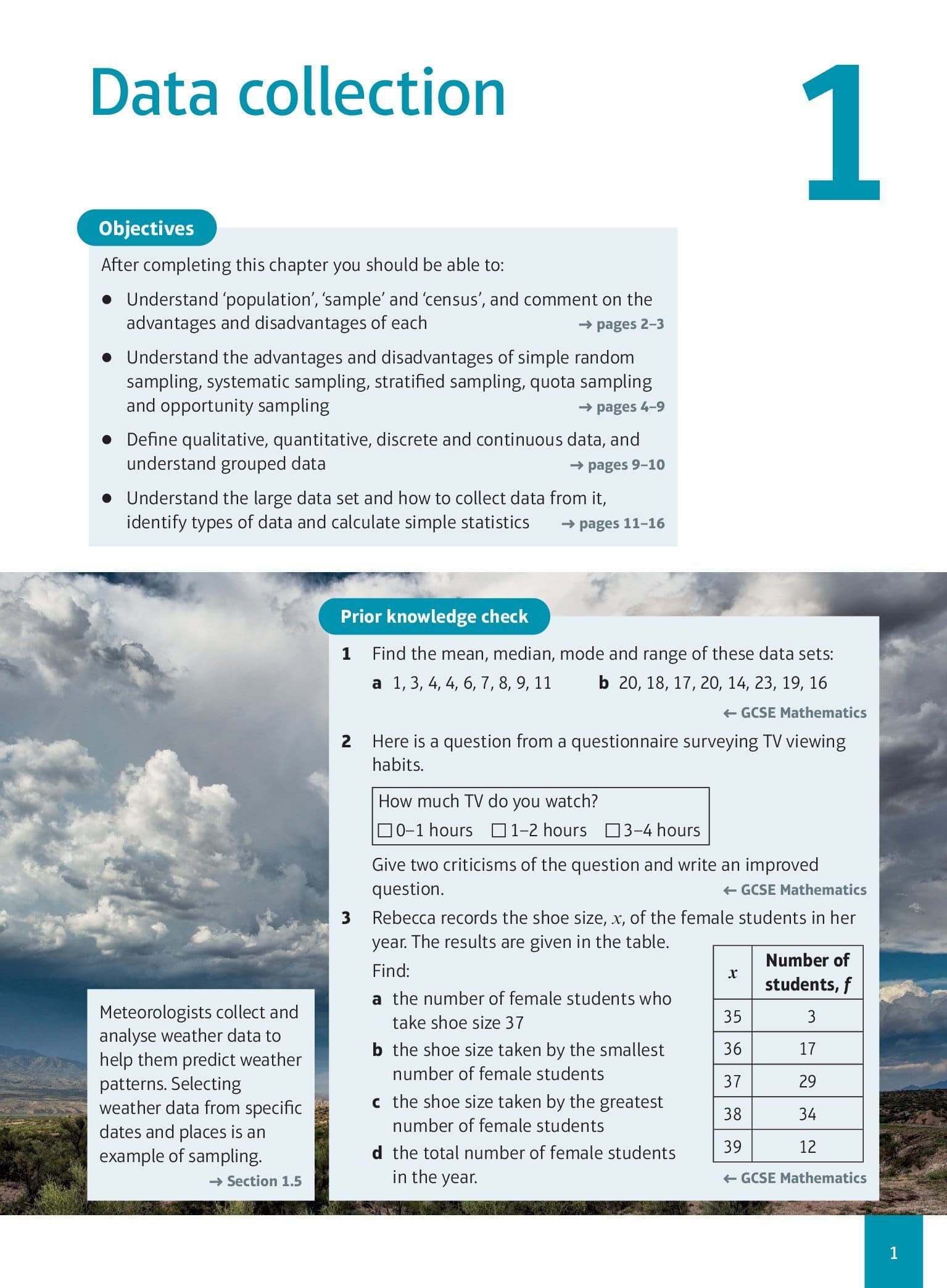 PEARSON EDUCATION Edexcel AS and A level Mathematics Statistics & Mechanics Year 1/AS Textbook + e-book 8
