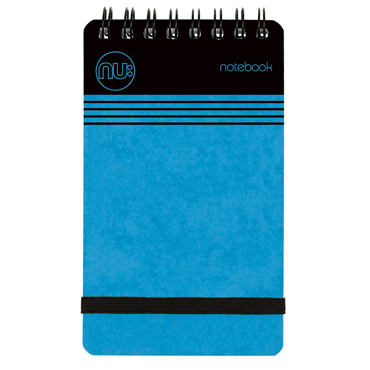 nu: Craze Cloud Range A7 Wirebound Notebook - Blue Cover, 80gsm FSC Paper, Perforated