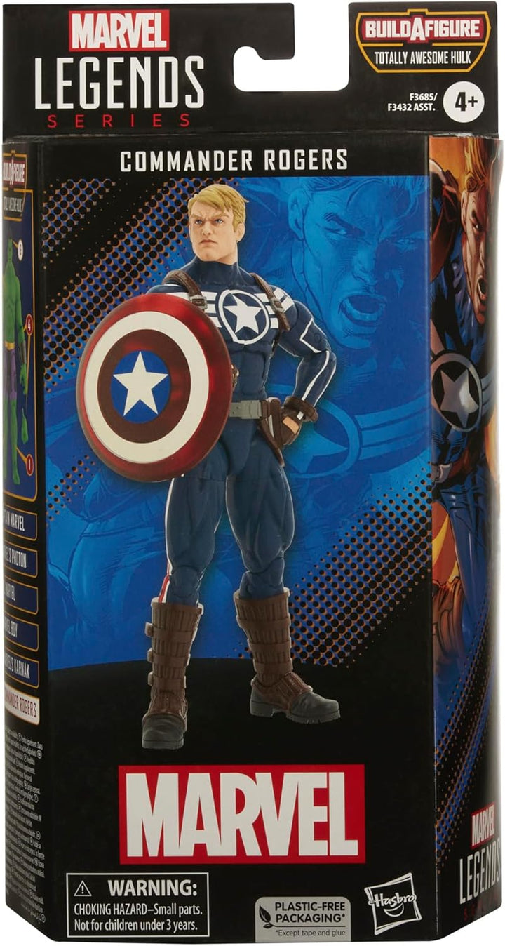 Hasbro Marvel Legends Series Marvel Comics - Commander Rogers 6-Inch Action Figure (F12345)