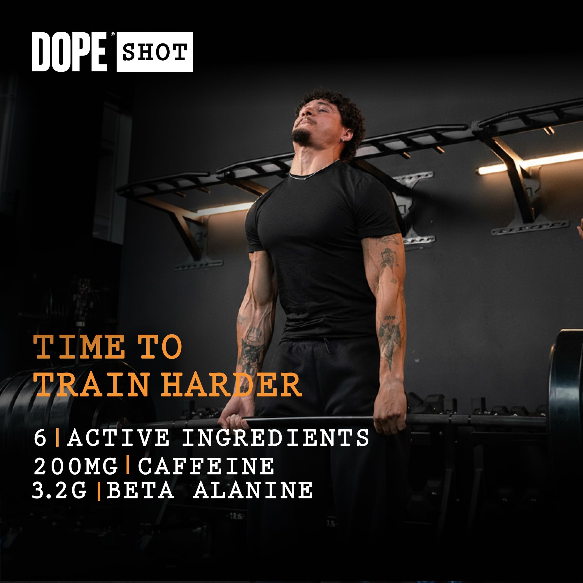 BULK POWDERS Dope Pre-Workout Shots - Berry Flavour | 200mg Caffeine | 3.2g Beta Alanine | 12 x 60ml Shots 3