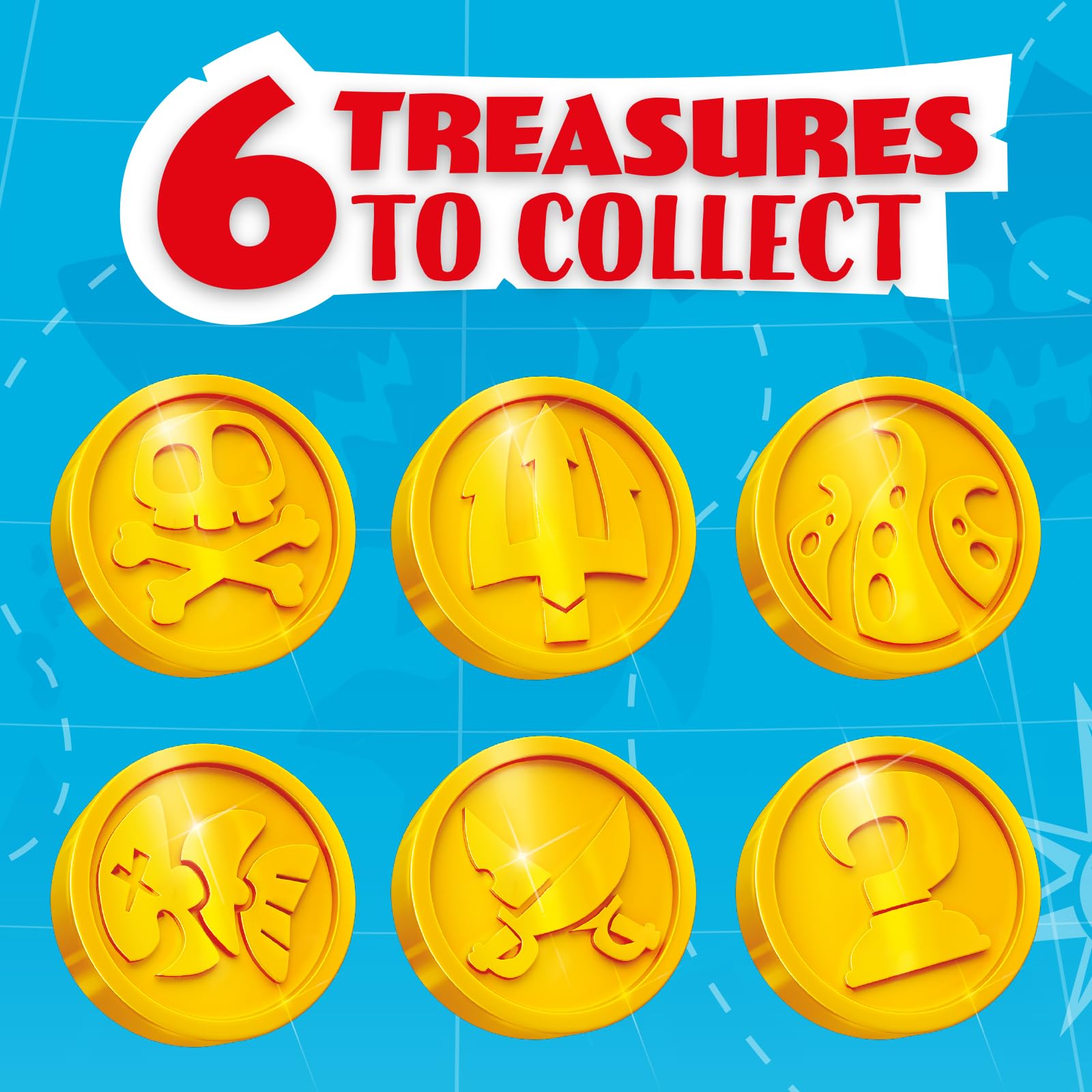 PIRATIX Golden Treasure Series - 6 Fortress Playset for Kids 3+ 7