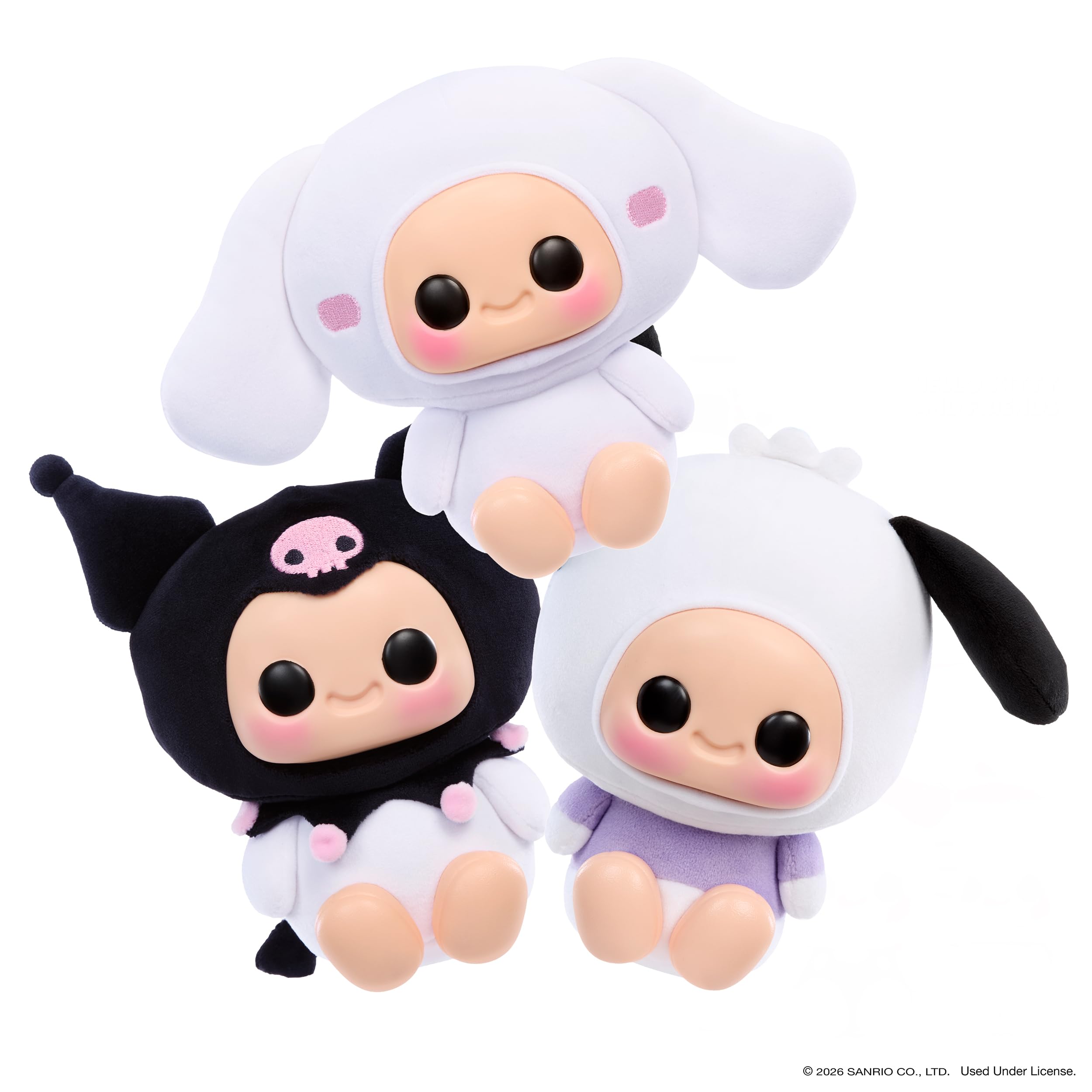 Hyojo Hello Kitty and Friends Series Squishy Toy - Kuromi, Cinnamoroll & Pochacco Collectible | Plush Material | Ages 8+ 7