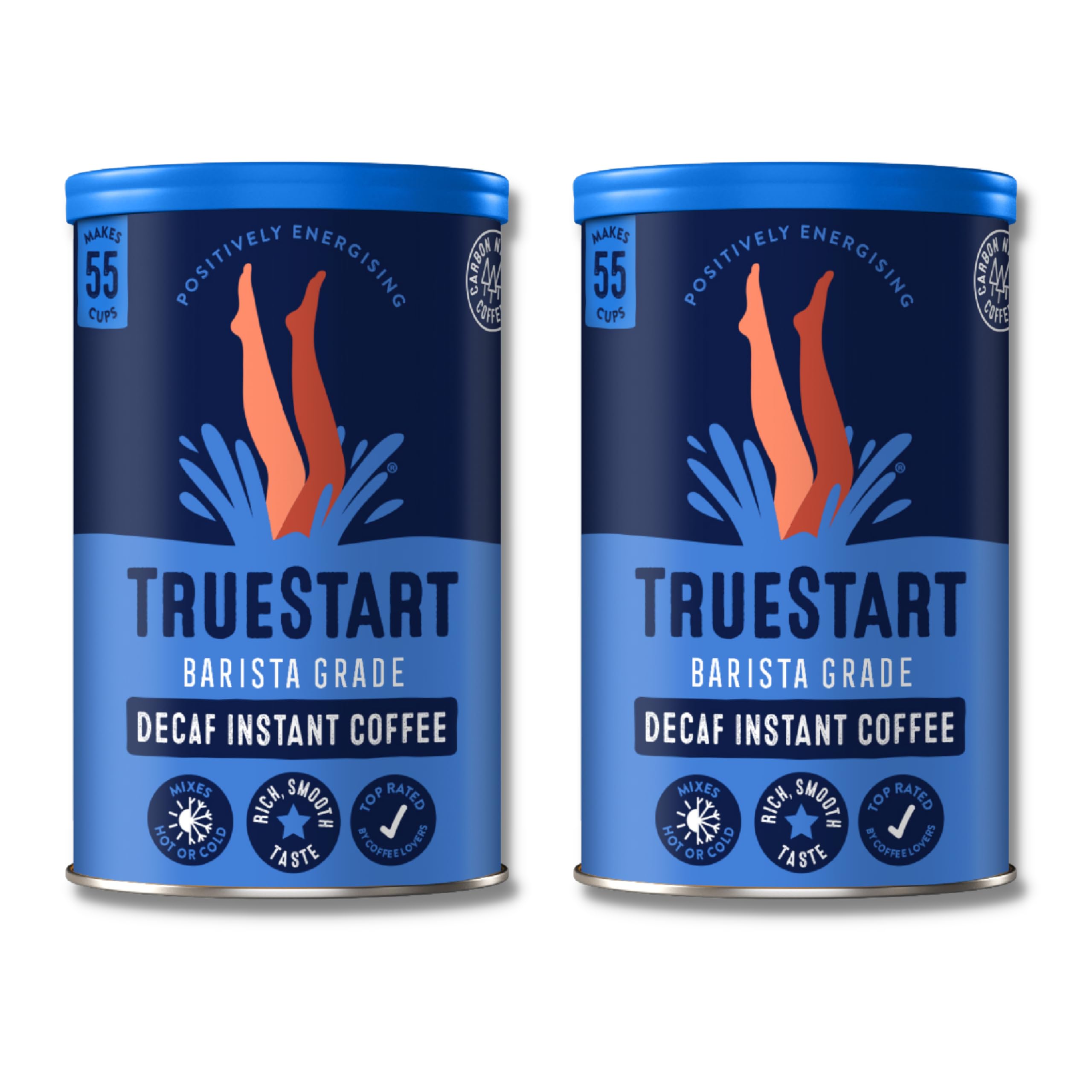TrueStart - Barista Grade Decaf Instant Coffee 100% Brazilian Arabica 1